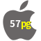 Aplicativo 57pg para iOS